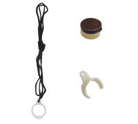 Kisangel Fundas Protectoras para Clarinete, Apoyo Cómodo Pulgar, Plástico y Nailon, Accesorio Práctico para Uso Diario