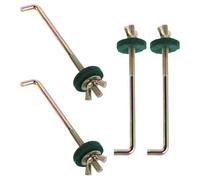 Kisangel Gancho de Conexión para Pedal de Piano Acústico, Perno de Repuesto Robusto 4 Piezas, Accesorios de Reparación de Pianos para Mantenimiento y Afinación, Kit para Músicos y Técnicos