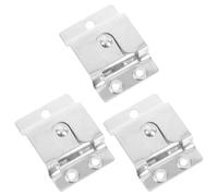 Kisangel Gancho para Micrófono de Coche Metálico 3 Piezas Compatible con Kenwood Tk868G Tm471A Tm271A Tm281 Clip Soporte para Micrófono de Radio Portátil para Comunicación en Vehículo