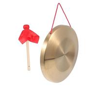 Kisangel Gong De De Cobre Martillo Para Percusión Instrumento Musical De Mano Para Diversión y Relajación
