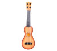 Kisangel Guitarra De Juguete Ukelele Ukelele Para Instrumento Musical De Simulación Con Cuatro Cuerdas Para Jugar Casa Parque