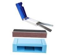 Kisangel Herramientas De Reparación Para Guitarra Acústica Kit Lijadora Para Cejuela Aguja Para Ranurar Puente y Herramienta Para Afilar Cejuela y Puente