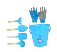 Kisangel Herramientas para Arena para Cubo y Palas de Playa Resistentes y Ergonómicas Kit de Juguetes para Construir Castillos para Actividades al Aire