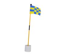 Kisangel High Visibility Golf Flags Kit con y Base Duraderos de Banderas de Entrenamiento para Golf y Jardín Fácil Montaje para de Precisión