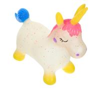Kisangel Inflable Unicornio Saltarín para Juguete Caballo Rebote Grueso Diseño Resistente para Equilibrio y Coordinación Guarderías y