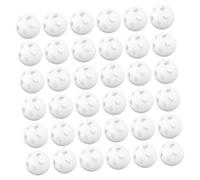 Kisangel Insertos para Juguetes Que Hacen Sonido para Niños 24 Mm, Accesorios de Plástico para Reparación y Reemplazo, Paquete de 100 Piezas, Suministros DIY para Juguetes Infantiles