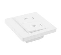 Kisangel Interruptor de Puerta de Garaje con Botón Pulsador de Pared Panel de Control Automático de Reseteo para Cortinas y Persianas Diseño Resistente y Fácil Instalación Botón de Doble