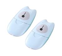 Kisangel Jabón De Viaje Desechable 2 Unidades Ideal Para Baño Lavado De Cara y Manos Perfumado y Práctico Para Todos Los Lugares