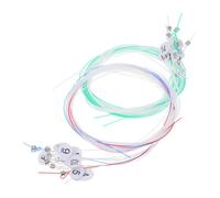 Kisangel Juego de 19 Cuerdas de Lira de Nylon Numeración, Kit de Reemplazo para Arpa y Lira, Accesorios Prácticos para Instrumentos Musicales, Tensión Moderada y Alta Durabilidad, Uso Profesional