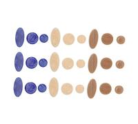 Kisangel Juego De 3, 27 Piezas Chasquido De Saxofón Boton De Teclas De Saxo Equipo Botones Accesorios Clave Funda Para Llave De Saxofón Accesorios Para Saxofón Boton De Saxo Azul