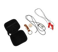 Kisangel Juego de Bochas Portátil con Bola de Madera para Objetivos, Cuerda de Medición Reglamentaria y Estuche de Almacenamiento, Juego de Bochas de Jardín para Patio, Playa y Actividades