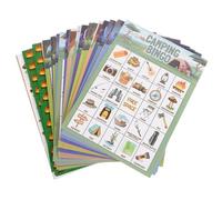 Kisangel Juego De Piezas para Acampar Juegos para Viajes En Coche Recuerdos De Fiesta para Juegos Familiares Actividades De Campamento para Juegos De Camping para Familias