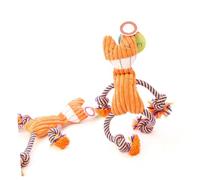 Kisangel Juguete Chirriante para Perros y Gatos Peluche con para Masticar y La Relación Mascota- Material Seguro y
