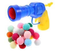 Kisangel Juguete de Pelota Lanzador para Gatos Interactivo y Portátil de Felpa Adecuado para Entrenamiento en Interiores y Exteriores