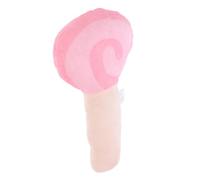 Kisangel Juguete para Perros Squeaky De Peluche Forma De Lollipop Interactivo y Limpiador De Dientes para Mascotas para Perros Pequeños y Medianos