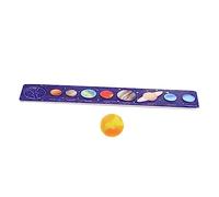 Kisangel Juguetes de Rompecabezas planetarios Juguetes del Rompecabezas del Jugar Rompecabezas de Aprendizaje Juguetes a Juego para pequeños Rompecabezas de Madera