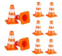 Kisangel Juguetes de Señalización de Tráfico para Niños 50 Piezas de Conos y de Tráfico Juguete Educativo de Simulación Vial Accesorios de Juego Cognitivo