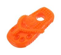 Kisangel Juguetes para Masticar para Perros Pequeños De Goma Juguetes para Morder y Cepillar Forma De Zapato para Cachorros y Limpieza Dental