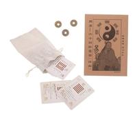 Kisangel Kit Completo de Divinación I Ching con Monedas y Cartas Hexagramas de Cartas de Póker I Ching para Exploración Cultural y Autodescubrimiento para Regalos y Aficionados la Cultura