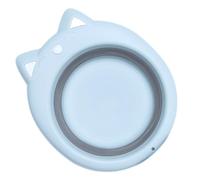 Kisangel Lavabo Plegable Portátil Forma de Cuenca de Viaje Multifuncional para Bebés Barreño Resistente y Compacto de Material PP para Uso Doméstico y Exterior