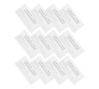 Kisangel Ledger para Cheques Personales Diseño Fácil de Usar, Incluye Calendarios en Papel Blanco, Adecuado para Registro Bancario y Cuentas de Ahorro, Pack de 12 Unidades