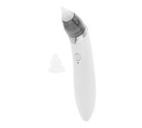 Kisangel Limpiador Nasal Eléctrico para Ñiño 5 Niveles de Succión Ajustable, Puntas de Silicona Reutilizables, Seguro para Mucosa Delicada, Adecuado para Limpieza Nasal Diaria y Cuidado