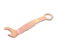 Kisangel Llave de Ajuste para Puertas Corredizas Abertura 3/8 Pulgadas | Hierro Dorado, Diseño Ergonómico y Agarre Cómodo, para Tornillos, Tuercas y Reparaciones del Hogar