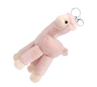 Kisangel Llavero Colgante de Alpaca Rosa, Pequeño y Ligero, Hecho de Aleación de Zinc Resistente, Adorno Decorativo para Llaves y Bolsos, Accesorio Creativo y Práctico para Uso Diario