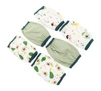 Kisangel Mangas Largas de Algodón para Niños Y Niñas Resistentes a Las Manchas Paquete de 3