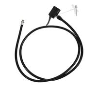 Kisangel Manguera de Inflado para Bicicleta con Adaptadores de Válvula Resistente Diversas Condiciones Climáticas Tubo de de Material Duradero