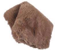 Kisangel Manguito Calentador de Manos para Invierno Exterior, Funda Gruesa de Piel Sintética Estilo Animal, Tamaño Medio, Cubre Manos Cálido y Mullido, Accesorio para Camping y Actividades