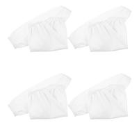 Kisangel Manguitos de Brazo Impermeables y Resistentes al Aceite Mangas Largas Reutilizables de Tejido Suave y Duradero 4 Pares 8 Piezas para Tareas Domésticas y Limpieza