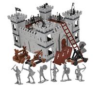 Kisangel Maqueta de Equipo Infantil Juguetes Militares para Niños de Castillo Medieval Juguetes Educativos Decoración para Cumpleaños Set de 1