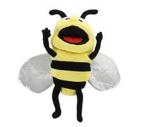 Kisangel Marioneta De Mano De Abeja De Peluche Relleno para Niños, Tamaño Único, Interactiva y Educativa, Juguete Narrador De Cuentos para Hogar y Aula,
