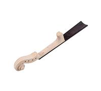 Kisangel Mástil de Violín sin Terminar de Madera con Diapasón de Tallado a Mano 4 para Cuerdas Accesorio para Violín Mástil de Arce