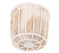 Kisangel Material de Anidación para Pájaros Pequeños y Loros, Mezcla de Algodón y Yute Natural, Almohadilla para Jaula de Canarios y Aves Silvestres, Suministros para Nidos de Pájaros,