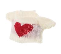 Kisangel Me Encanta El Suéter Ropa para Muñecas Peluches para Recien Nacido Juguete De Oso Biberones De Juguete Peluches Kawaii Portabebés Infantil para Muñecas Felpa Hilo