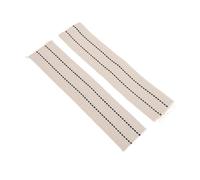 Kisangel Mechas para lámparas de Aceite de algodón de 22 cm, 2 Piezas, Mecha Plana para Estufa de Aceite, Repuesto para lámparas de Queroseno, para Hacer Velas