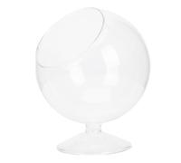 Kisangel Micro Landscape Bottle De Vidrio Transparente Borosilicato Maceta para Suculentas y Plantas Recipiente Decorativo Multiusos para Jardinería Interior y Organización del Hogar