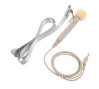 Kisangel Micrófono de Mano Omnidireccional con Cable Interruptor Mini Micrófono Portátil para Profesores Guías Turísticos y Amplificador de Voz Personal Aulas y Excursiones