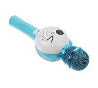 Kisangel Micrófono Infantil Karaoke Niño Niña Juguete Cantante con Diseño y Compacto Ligero para Habilidades De Canto y Expresión para Fiestas y Aprendizaje Musical