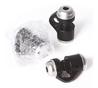 Kisangel Microscopio Material Plástico Negro para Teléfono Clip y Luz LED Portátil, Lente de Aumento 30x para Cámara de Celular Adecuado para Revisar Sellos y Joyería