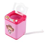 Kisangel Mini Lavadora Eléctrica Simulada para Juguete Interactivo con Sonido sin Pilas Desarrollo de Inteligencia y Diversión para Niñas