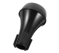 Kisangel Mini Orador Débil Sordo Para Trompeta Mudo De Práctica De Trompeta Silenciador De Copa De Trompeta Sordina De Trompeta Para Principiantes Silenciar Suave Abdominales Negro