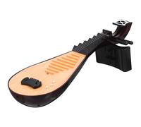 Kisangel Modelo de Laúd Chino Vintage de Plástico Ligero, Decoración para Estudio Fotográfico, Accesorio Fotográfico de Estilo Antiguo, Adorno Musical para Fotografía Temática Tradicional,