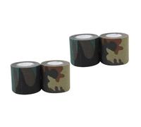 Kisangel Multifuncion Vendas Elásticas Tela No Tejida Del Cuerpo De La De La Cinta Del Camuflaje Al Aire De 4 Piezas Esparadrapo Deportivo Decorar Habitacion