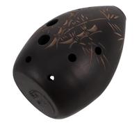 Kisangel Ocarina de Cerámica con Diseño de 8 Agujeros para Principiantes, Sonido Claro y Natural, Adecuado para Clases de Arte Sonoro y Presentaciones Tradicionales