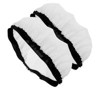 Kisangel Pantalla de Lámpara Redonda de Tela para Fotografía, Difusor de Luz de Relleno de 27 Cm, 2 Piezas, Accesorio para Iluminación y Estudio Fotográfico