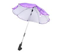 Kisangel Paraguas Para Cochecito De Parasol Para Carrito De Parasol Para Cochecito Accesorios Para Carrito De Color Morado Para Actividades Al Aire Material Práctico y Versátil