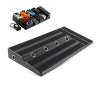Kisangel Pedalera De Guitarra Portátil Soporte Para Estuche Organizador De Cables
